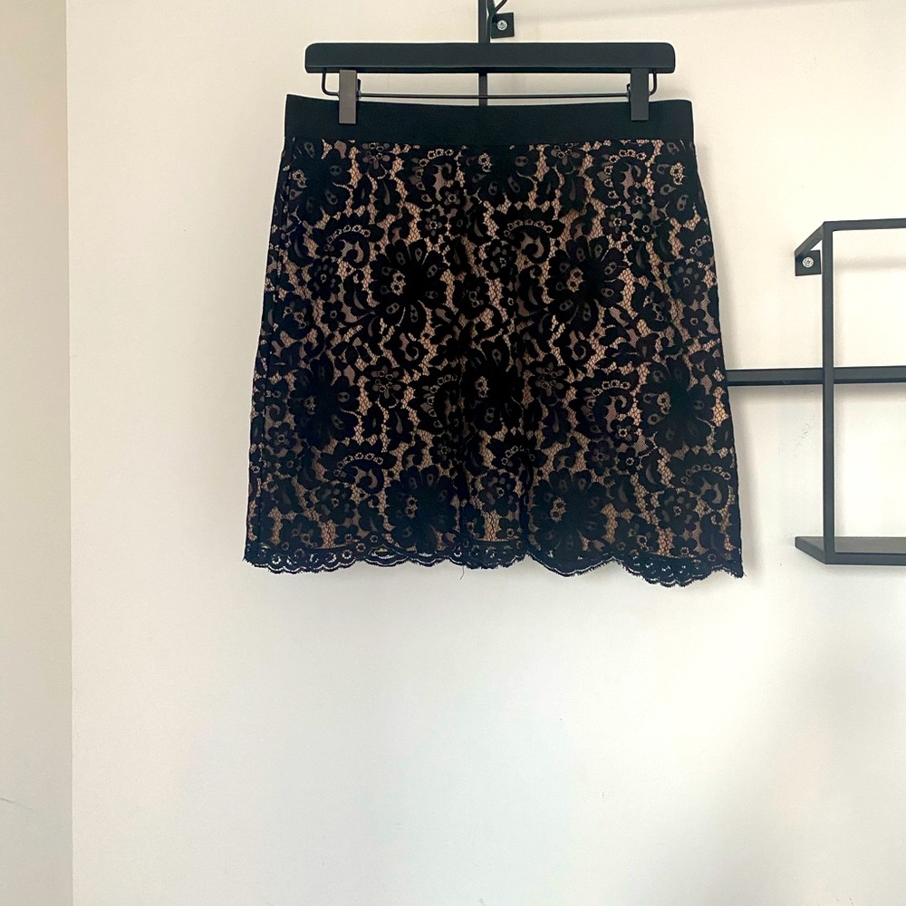 Joe Fresh Lace Mini Skirt